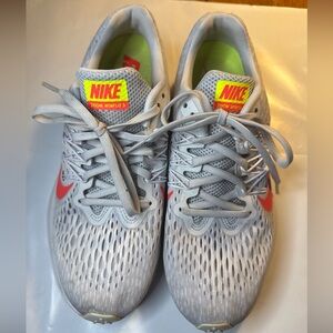 Nike Zoom Winflo 5 Grey Womens Running Sneakers Size 7.5